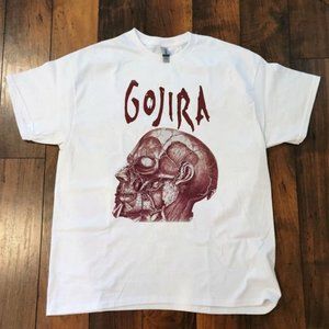 Vintage Retro Gojira T-shirt, 90s Music T-shirt, Gojira Style T-shirt, Heavy Met